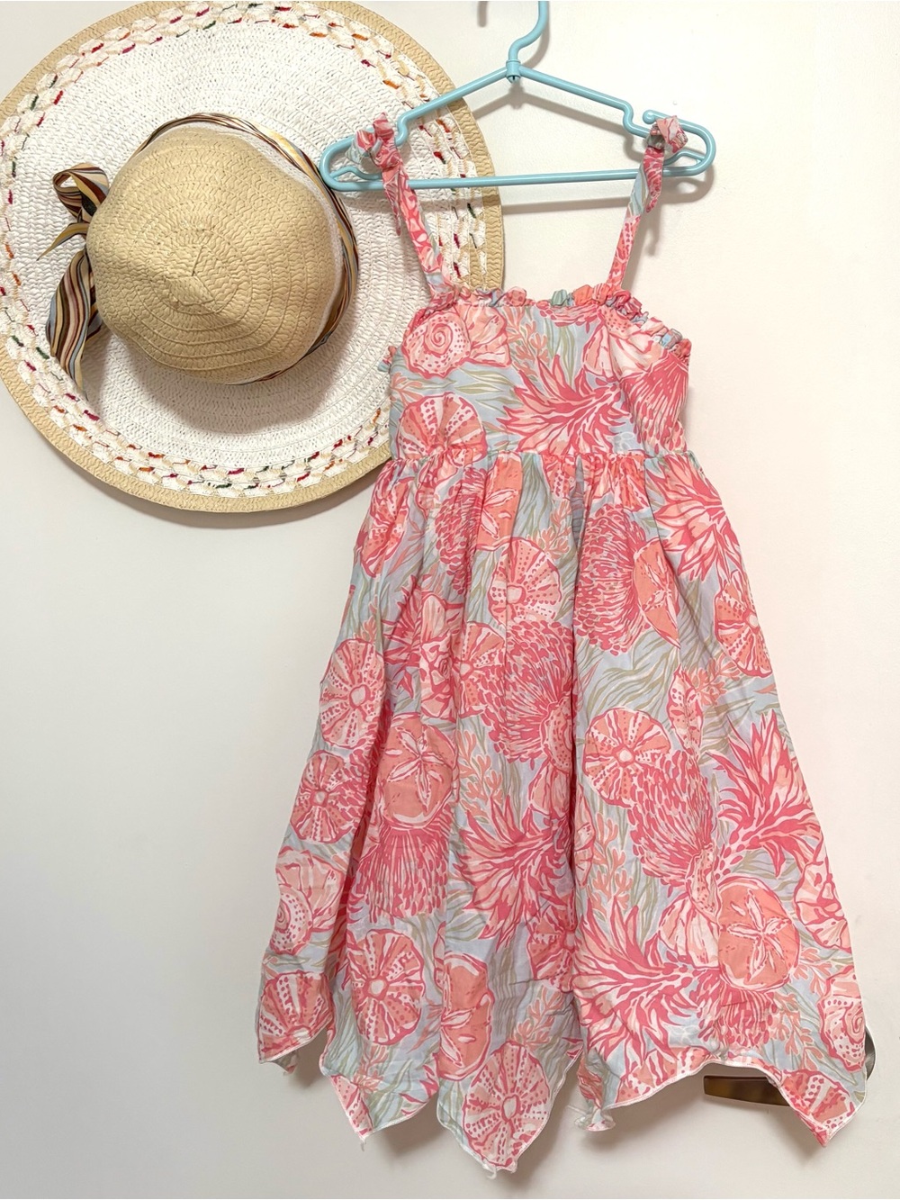 Tommy Bahama Pink Floral Sundress for Girls